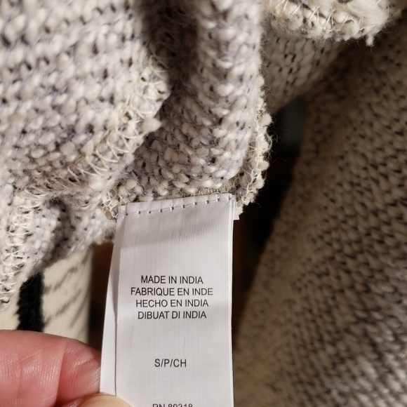 Lucky Brand Crew Neck Pullover Sweater  Sz S - Picture 8 of 9